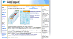 Desktop Screenshot of gidrapid.se