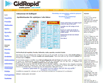 Tablet Screenshot of gidrapid.se